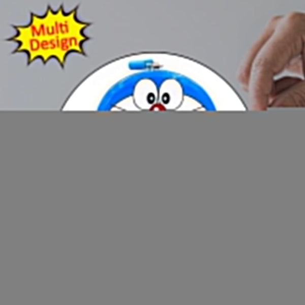 Cartoon character piggy bank made of metal for storing coins and money