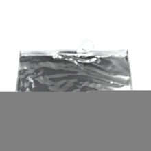 Set of transparent pouches for various school items