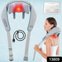 Rechargeable Electric Neck & Shoulder Massager with Heat Therapy