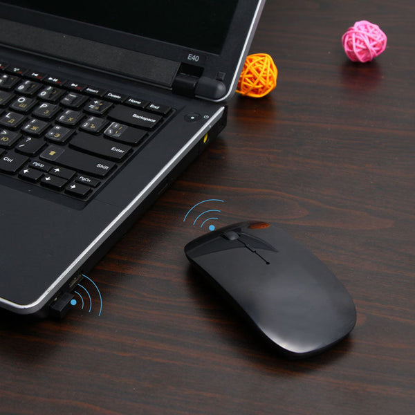 Wireless Mouse for Laptop, PC, Mac & iPad Pro – Ergonomic Computer Mouse with Smooth Connectivity