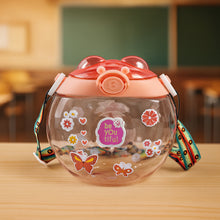 Round Belly Shape Kids Water Bottle (400ml  1 Set )